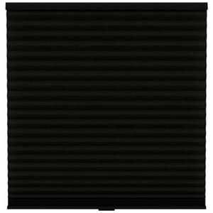 Fenstr plisségordijn Chicago dubbel 45mm lichtdoorlatend - zwart (15024)