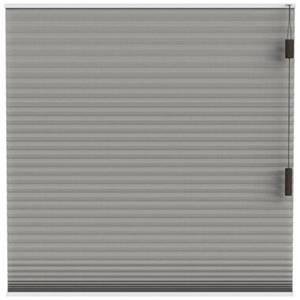 Fenstr plisségordijn Toronto dubbel 25mm lichtdoorlatend - taupe (30018)