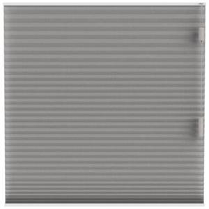 Fenstr plisségordijn Cambridge dubbel 25mm transparant - taupe (30020)