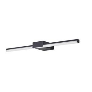 Vtw Living  LED Badkamerlamp - Spiegelverlichting - Zwart - 55 cm