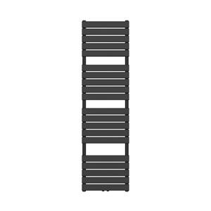 Boss & wessing Handdoekradiator BWS Ress Middenaansluiting 180x50 cm Zwart