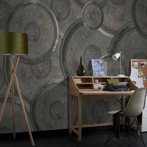 Vanilla Lime Fotobehang Print 14258 Grijs 300x270cm