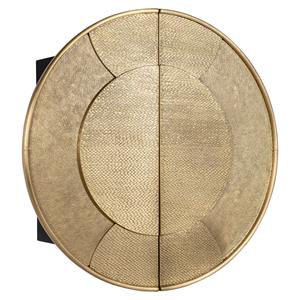 Richmond Interiors Richmond Wandkast Bowie 90cm - Goud