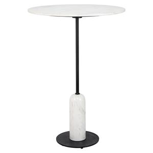 Richmond Interiors Richmond Ronde Bartafel Jagger Marmer, 75cm - Wit