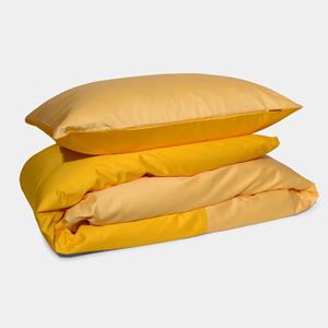 Homehagen Cotton sateen cut & sew Bedding set - Yellow - Yellow / 60x63 / 140x200