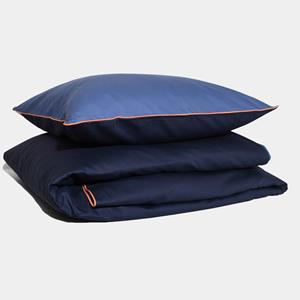 Homehagen Cotton sateen Bedding set- Dusty blue - Dusty blue / 50x70 / 140x220