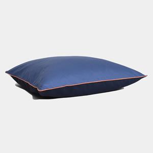 Homehagen Cotton sateen pillowcase - Dusty blue - Dusty blue / 50x60