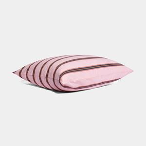 Homehagen Cotton percale Pillowcase - Pink dobby stripe - Pink dobby stripe / 60x70