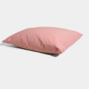 Homehagen Cotton percale Pillowcase - Orange stripe - Orange stripe / 60x70