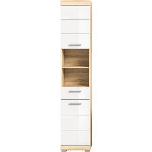 INOSIGN Hochschrank "Siena", (1 St.), Badmöbel Badschrank, 2 Türen, 2 offene Fächer, Breite 37 cm