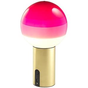 Marset Dipping Light tafellamp LED oplaadbaar roze