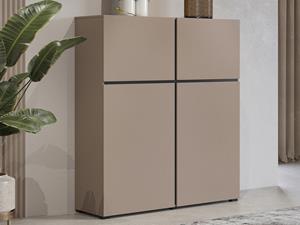 Mobistoxx Commode CROSSAIR 4 deuren taupe