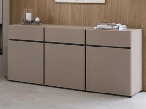 Mobistoxx Dressoir CROSSAIR 3 deuren 3 lades taupe