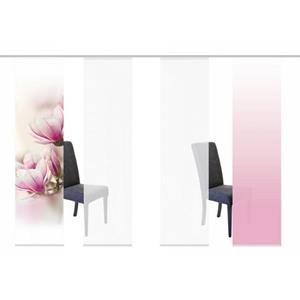 HOME WOHNIDEEN Paneelgordijn MAGNONE HxB: 245x60, inclusief bevestigingsmateriaal (4 stuks)