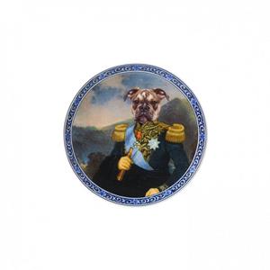 HEINEN  Wandborden - Bord Admiraal Bulldog 15cm