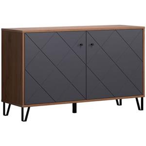 Places of Style Dressoir MOLVENO opvallend design met gestructureerde fronten, soft-closetechniek (1 stuk)