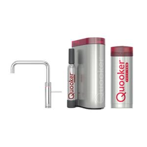 Quooker Combi Fusion Square Chroom met Cube