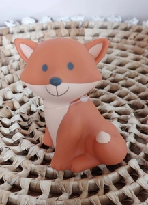 Geboortexpress.nl ''Atelier Pierre'' spaarpot Cesar Fox orange Mini (met naam)