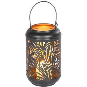 Ambiente Haus Lantaarn met kaars Laterne Palmdesign Metall - (H) 36 cm (1 stuk)