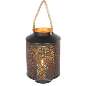 Ambiente Haus Lantaarn met kaars Laterne Walddesign, Tau Griff - (H) 50cm (1 stuk)