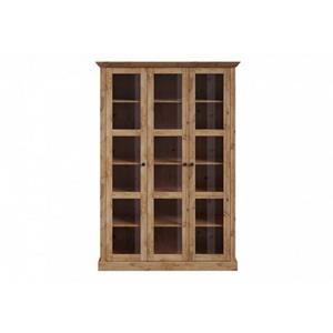 Home affaire Vitrine "Meliss", aus massiver Kiefer, mit viel Stauraum