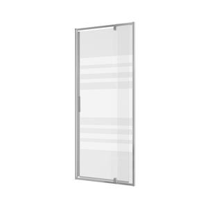 Allibert Douchedeur  Laja 1 zwaaideur 68-81x200 cm Gelijnd Chroom