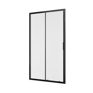 Allibert Douchedeur  Laja 1 schuifdeur 116-121 x 200 cm Zwart