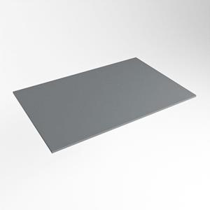 Mondiaz TOP 46 Topblad - 70x46x0.9cm - geschikt voor afdekplaat - Solid surface - Plata XIM49865Plata
