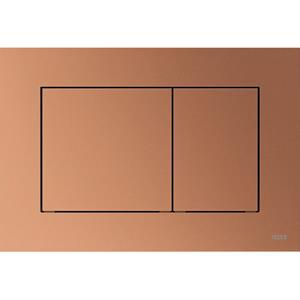 TECE Bedieningsplaat Toilet  Now Kunststof Geborsteld Rood Brons 