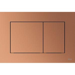 TECE Bedieningsplaat  Loop Met Duospoeltechniek Kunststof Geborsteld Rood Brons 
