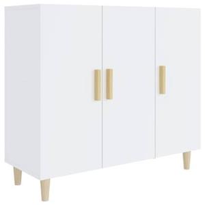 VidaXL Dressoir Hoogglans wit