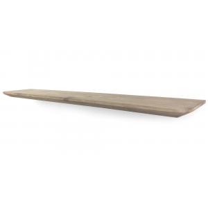 Wood Brothers Zwevende wandplank eiken met verjongde kant 140 x 20 cm