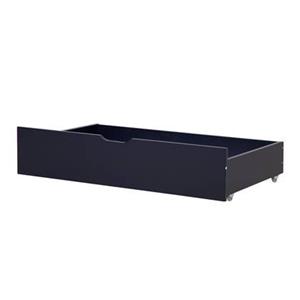 RUMILLY - Bedlade set van 2 - Blauw - Dennenhout