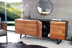 Invicta Interior Sideboard Organic Artwork 180cm Acacia hout/ 43304