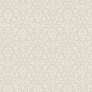 LAURA ASHLEY Vliestapete "Annecy Dove Grau", FSC zertifiziert, mit lebhaftem Druck, 10 Meter Länge
