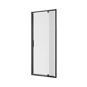 Allibert Douchedeur  Laja 1 zwaaideur 87-100 x 200 cm Zwart