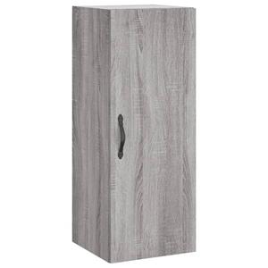 VidaXL Wandkast 34,5x34x90 cm bewerkt hout grijs sonoma eikenkleurig