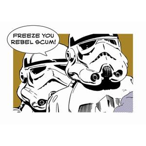 Komar Poster Star Wars Classic Comic Quote Stormtrooper