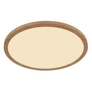 Deckenleuchte ¦ holzfarben ¦ Maße (cm): B: 42 H: 2,5 T: 42  - Möbel Kraft