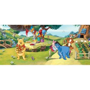 Disney Poster Winnie De Poeh Groen, Blauw En Geel - 600864