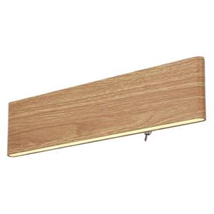 Wandleuchte ¦ holzfarben ¦ Maße (cm): B: 4,5 H: 8 T: 29,5  - Möbel Kraft