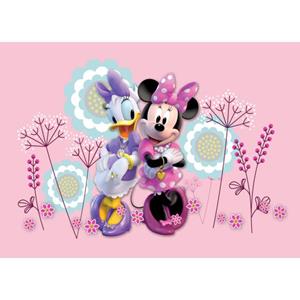 Disney Poster Minnie Mouse & Katrien Duck Roze - 600670