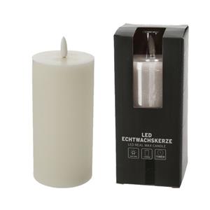 Firenze Home Home Led Kaars - Creme Wit -d7,5 X H15 Cm - Timer