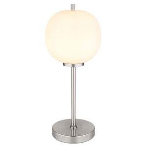 Tischleuchte ¦ silber ¦ Maße (cm): B: 18,5 H: 45 T: 18,5  - Möbel Kraft