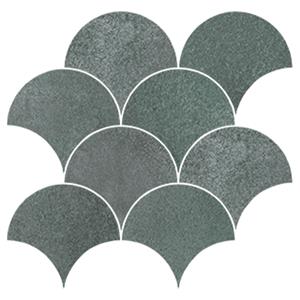 Arcana Mozaïek  Cliff Positano-Jade Gerectificeerd 30x30 cm Mat Grijs 