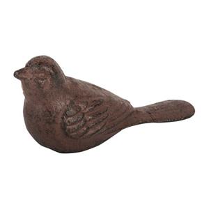 Esschert Design Esschert Deurstopper Vogel - 0.45 Kg - Gietijzer - Bruin