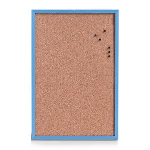 Zeller Prikbord - Memobord Incl. Punaises - 40 X 60 Cm - Blauw