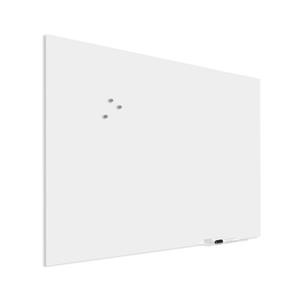 IVOL Premium Glassboard Met Blinde Bevestiging - 90x120 Cm - Wit