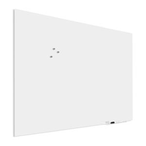 IVOL Premium Glassboard Met Blinde Bevestiging - 100x150 Cm - Wit