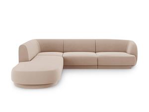 Micadoni Limited Edition 6-zits hoekbank Miley links velvet | 